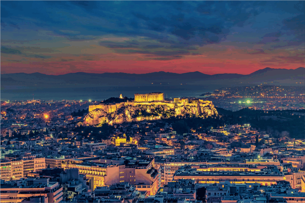 Delta Athens by night Premium Tour